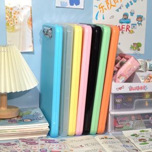 A4 ของแฟ้ม คลิปบอร์ด กระดานรองเขียน กระดานยืดหยุู มีช่องเก็บ และปากกาภายในตัว สำหรับเด็ก