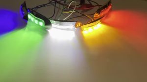 2/3/5 Chiếc Đèn LED Xanh Đỏ Thuyền Điều Hướng Đèn 12V-24V Chống Nước IP67 Tín Hiệu Thuyền Buồm Mềm Du Thuyền Cảnh Báo Bên Cột Mốc Đèn