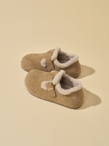 Josiny | Furry Insole Warm Soft Soled Womens Birkenstocks