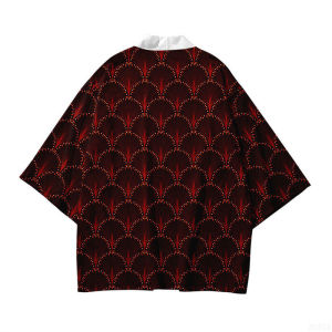 Áo Kimono In Hoa Anh Đào Thời Trang Châu Á Cổ Mở Dành Cho Nam Và Nữ Nhật Bản Nhập Vai Quần Áo Phong Cách Harajuku