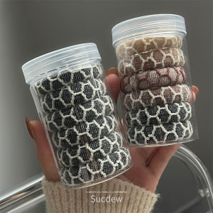 Women's Durable High Elasticity Hair Ties & No Seam Hair Bands: New 2024 Fashionable Polyester Fiber Hair Accessories