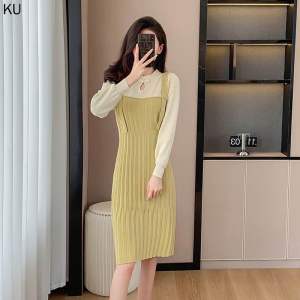 Đầm Len Mongtoghi Tay Dài Kiểu Dáng Thời Trang Cho Nữ - Hàng cao cấp
