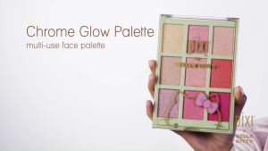 Pixi + Hello Kitty Chrome Glow Palette (Charming Glow) - Multi-Use Palette