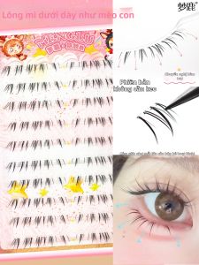 MENGLU | Adhesive-Free Dense Natural Curl Lower Eyelashes