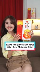 Combo 2 Hộp bánh Kenju nougat 279g kem dẻo Richy