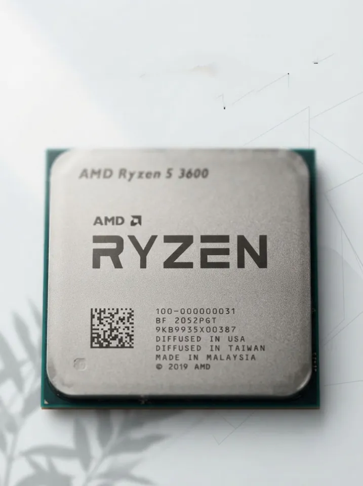 AMD | AMD Ryzen 5 3600 R5 3600 Tray CPU 6‑Core 12‑Thread 3.6GHz