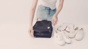 Ready Stock KL Travel Shoe Bag Organizer Waterproof Bag Kasut Shoes Beg Travel Organizer Shoes Storage Bag HH174