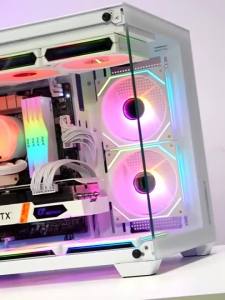 Quạt Tản Nhiệt Máy Tính Prism Fan 6Pro 12CM Siêu Yên Tĩnh ARGB Với Điều Khiển Nhiệt Độ Đồng Bộ PWM Cho Phòng Máy Tính View Biển