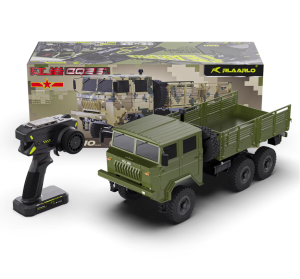 RLAARLO | Climbing 6WD Military Truck RC Model 1/10