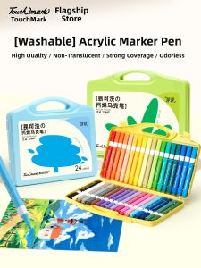 Touch mark | Washable Non-fading Stackable Acrylic Marker Paint Pens