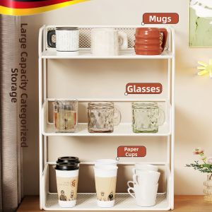 NAIFUNA | Cup Storage Rack Organizer