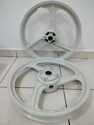 SPORT RIM Y125Z Y125ZR 125Z 125ZR LC135 5S 5 SPEED SIAP BEARING DAN BUSH- 3 BATANG WHITE