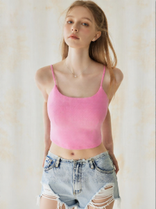Padded Dopamine Color Camisole Bralette