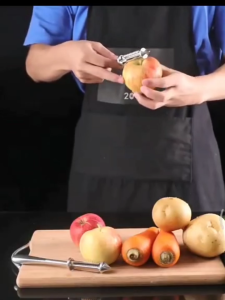 Baru Stainless Steel Peeler 5-in-1 buah dan pengupas sayuran multifungsional kentang pisau mengupas