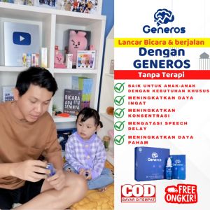 VITAMIN HERBAL GENEROS || SPEECH DELAY LANCAR BICARA||MENUTRISI OTAK ANAK CERDAS