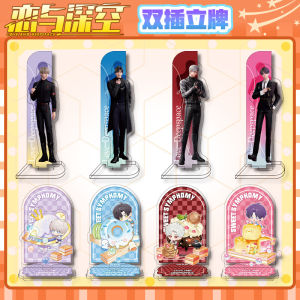 Đồ Trang Trí Sáng Tạo Hai Lớp Double Plug Layered Acrylic Stand Love And Deep Space Anime Game Collectible Figurine Display