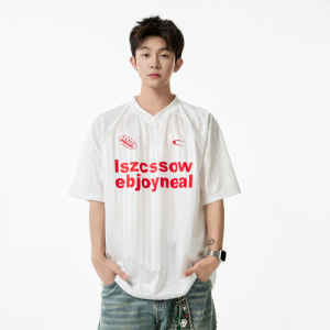 WUKONGYOUHUO | Cooling Ice Silk Quick-drying Sporty V-Neck Mens T-Shirt