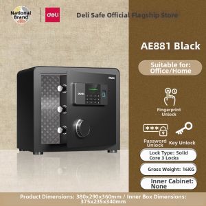 deli | Upgraded Electronic Password Small Safe