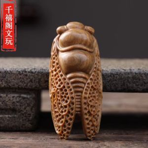 Đồ Chơi Thủ Công Bằng Gỗ Đàn Hương Xanh Đồ Trang Trí Nhà Theo Phong Cách Nông Thôn Trung Quốc Thủ Công Mỹ Nghệ Tự Nhiên