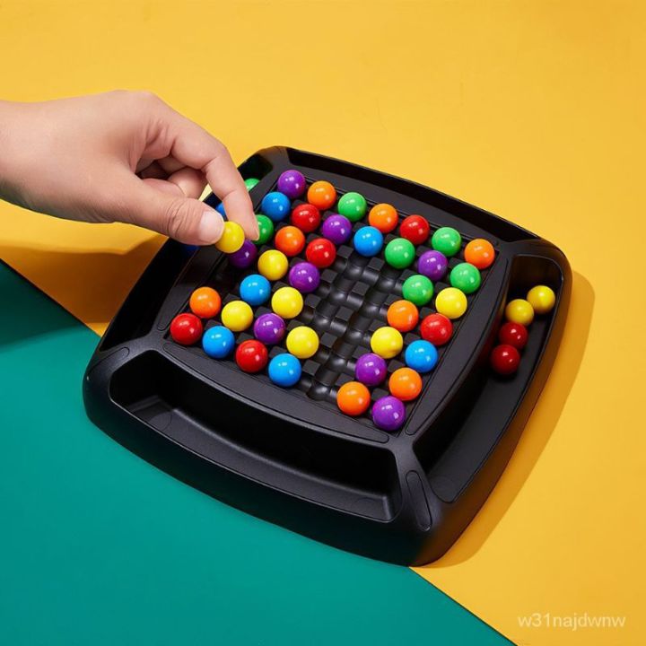 Gioco Da Tavolo Clenp Elimination Con Palline Arcobaleno – Gioco Di Logica E Abbinamento Colori Per Bambini (4-14 Anni) – Interattivo Educativo Per Genitori E Figli