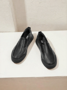 Belle | Summer Leather Perforated Breathable Mens Shoes