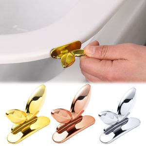 2Pcs Toilet Lid Lifting Self-adhesive Toilets Cover Lifter Multipurpose Sanitary Not Dirty Hand Toilet Seat Handle Holder Bathroom Accessories