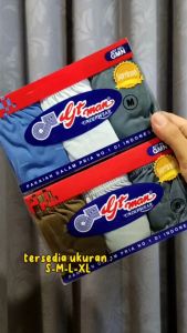 Celana Dalam Pria Karet Kecil GTMAN GMN Isi 3Pcs