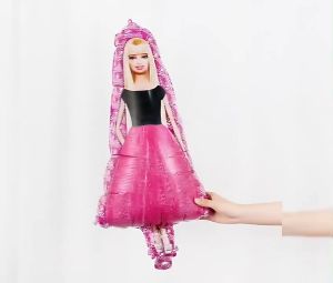 [SG] Barbie Doll Foil Balloons Party Theme Festive Decoration Season Accessories Craft Party balloon pack sets characters for kids birthday