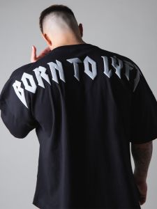 New Muscle Mens Summer Autumn Sports T-Shirt Loose Fit Basketball Short Sleeve Fitness Elasticity Korean Version Large Size