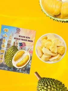 Gift Malaysian Durian Dried Snack Freeze-Dried