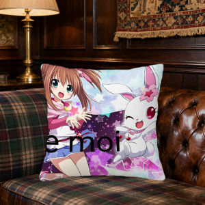Sanrio | Sanrio JewelPet Cartoon  Pillowcase toon Gift Cushion Cover Bedroom Home Sofa Chair Seat Decor pillow case