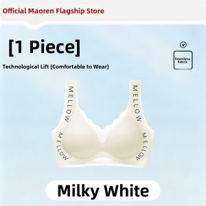 MiiOW | Large Size Ultra Thin Seamless Letter Strap No Steel Ring Backless Bras