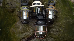 Camping Light Mountainhiker Outdoor Led Light Rechargeable Camping Lampu Chandelier Khemah Gantung Lampu Hanging Light