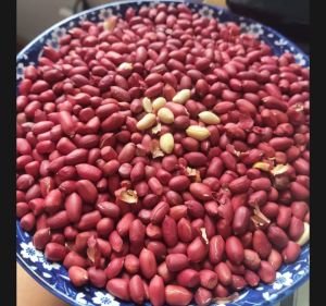 lạc đỏ rang sẵn( lạc quê bóc tay mới mỗi ngày)500g