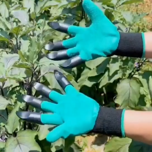 Garden Gloves with Claws: Comfortable Planting & Easy Digging