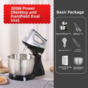 SUNATUR | Electric Handstand Mixer 300W