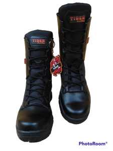 Sepatu pdl hitam Sepatu dinas Sepatu security pol pp damkar sepatu pdl kulit