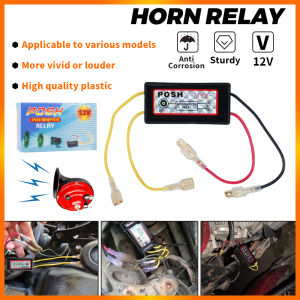 E&M POSH Horn Relay Interrupter 12V Universal / Horn Relay Rapid Back Fire Relay 12V