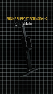 MOKOTO CLICK V2 V3 V4 +2" ENGINE SUPPORT EXTENSION STEEL 11805 STABILITY BRACKET FOR HONDA CLICK 125/150 MOTORCYCLE