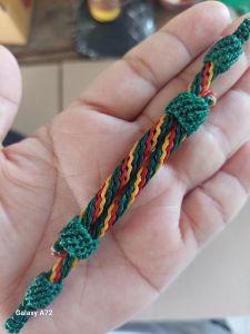 สร้อยข้อมือใส่ตะกรุด ปรับได้