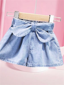 Summer Denim Shorts Girls Outer Wear Korean Style Fashion New Culottes for Women Children Versatile Hot Pants Fashionable