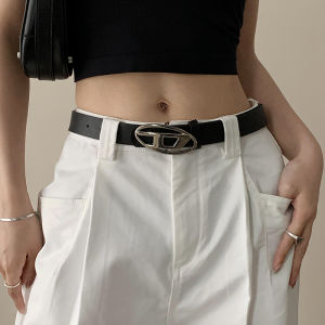 Thắt Lưng Da Chất Lượng D Chữ Cái Cổ Điển Mẫu Nhà Thiết Kế Thắt Lưng Trang Trí Quần Bò Phối Trào Lưu Cho Nữ Thắt Lưng Quần Nam Thời Trang