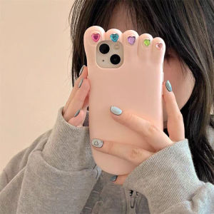 Casepark เคสซิลิโคนแบบนุ่มน่ารัก3มิติสำหรับ Iphone 15 Promax 15pro 14 13 12 11 X XR การ์ตูนน่ารัก3D Loopy เคสโทรศัพท์เท้านิ่ม TPU ฝาครอบป้องกันยืนขึ้น