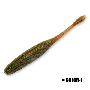 Spinpoler Stick Worm Softbait Fishing Lure Salted Straight Tail 75mm 90mm 110mm Perfect Swimming Plastics Dream Shot Soft 10pcs