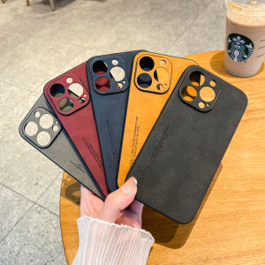 ROAZIC Luxury Lambskin Leather Red Casing For OPPO Reno 8 7 6 5G 8T 4G 8Z 7Z 5 Pro Find X5 Pro Soft Silicone Phone Case Reno8 T Reno7 Z Reno5 Shockproof Back Cover