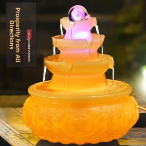 YISHI | Feng Shui Water Fountain Decor Lucky Prosperity Ball