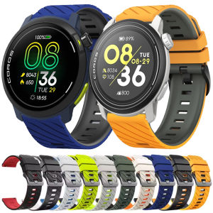 22mm Silicone Watch Strap For COROS PACE Pro/PACE 4/PACE 3 Band CorreaFor COROS APEX 2/2 Pro/46mm Sports Breathable Bracelet