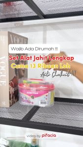 SET ALAT JAHIT BESAR / BOX-KOTAK ALAT JAHIT LENGKAP