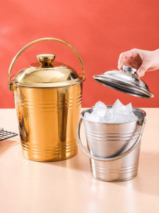 YANXING | Stainless Steel Ice Bucket Insulated With Lid