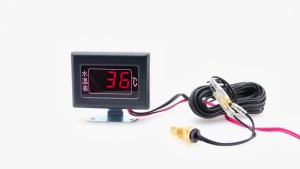 RYSJM | Universal 0-120 Celsius Digital Water Temperature Gauges with Sensor Car Thermometer Vehicle Temperature Meter Monitor Adpater